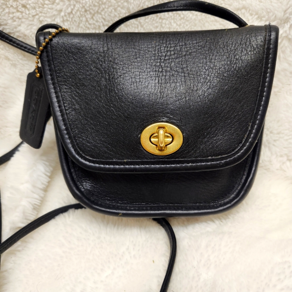 Vtg Coach Everett 9934 Mini Bag Crossbody